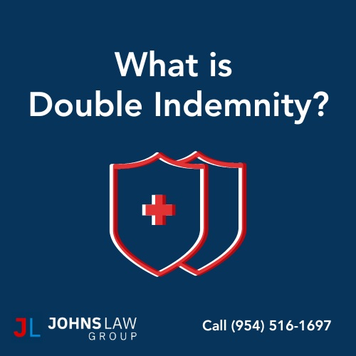 What is double indemnity?